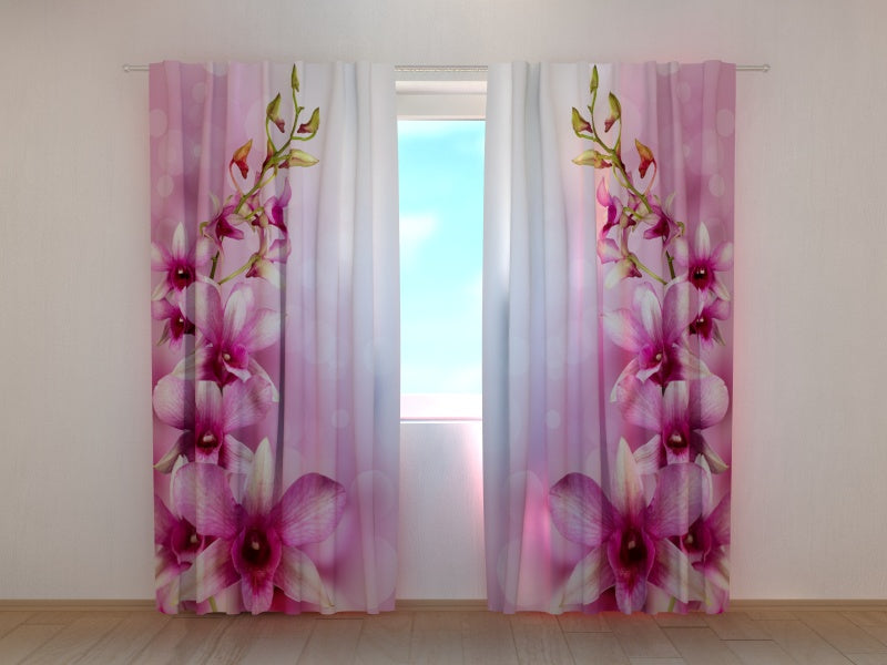Photo Curtain Vine Orchid