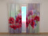 Photo Curtain Watercolor Red Poppy