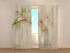 Photocurtain White Flowers - Wellmira