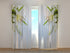 Photo Curtain Wonderful White Lilies