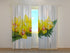 Photo Curtain Yellow Orchids