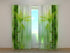 Photo Curtain Green Bamboo