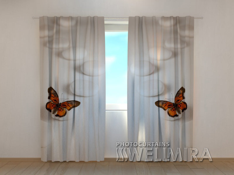 3D Curtain Zen Butterfly - Wellmira