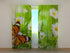 3D Curtain Butterfly and Camomiles - Wellmira