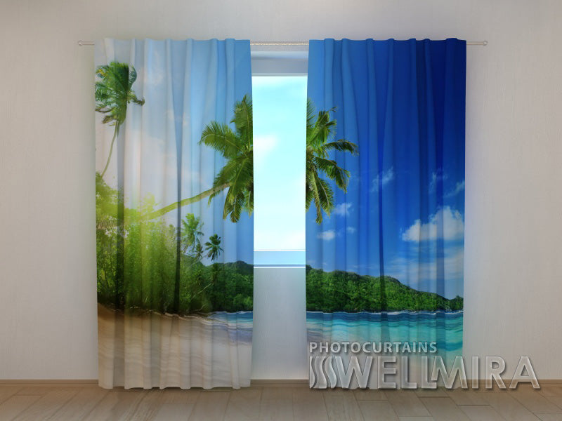 Photo Curtain Ocean - Wellmira