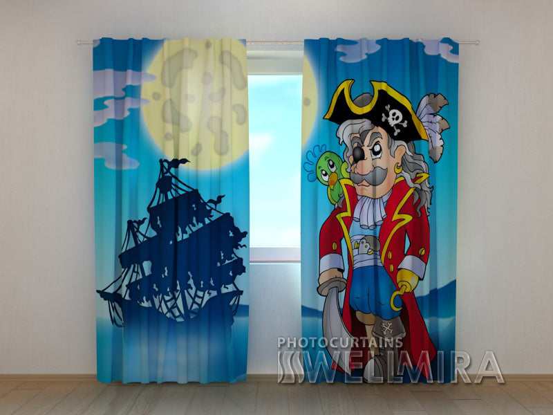 3D Curtain Pirate - Wellmira