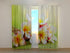 Photo Curtain Spring Flowers - Wellmira